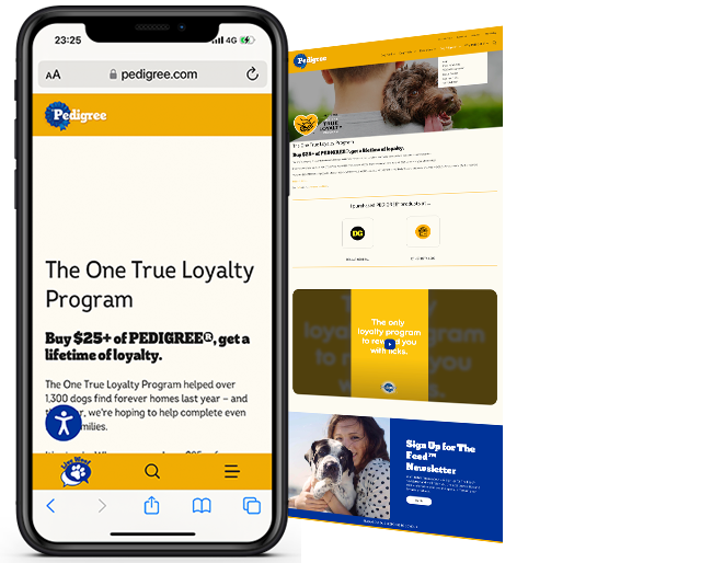 Rebate Program to Drive Loyalty and Pet Adoption for Pedigree One True